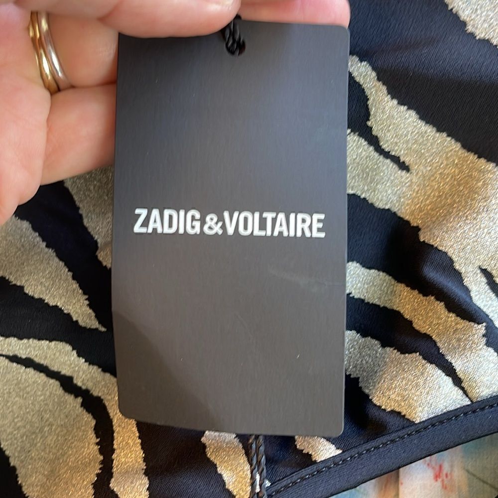 Zadig and Voltaire animal print bathing suit. 8/10 or 40. NWT - Picture 6 of 11